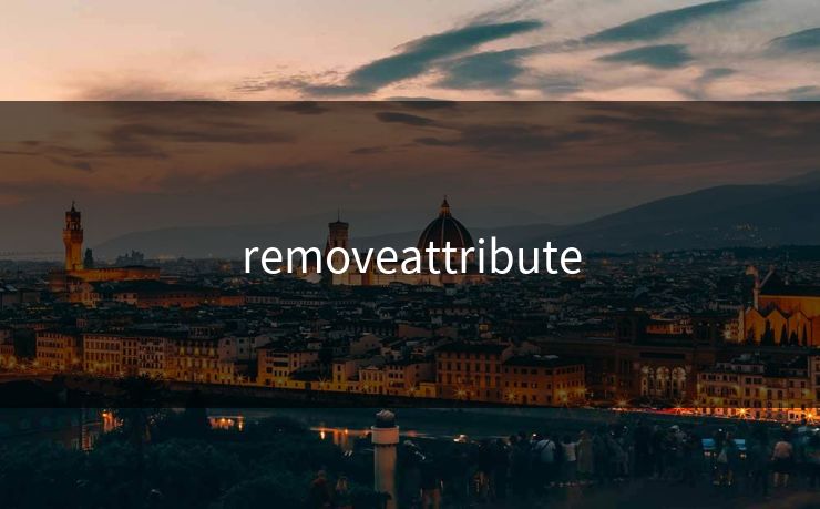 removeattribute